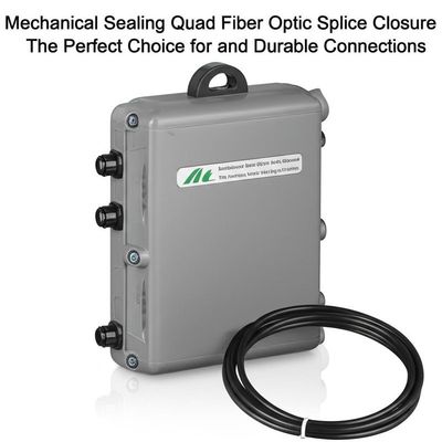 Mechanische Dichtung Quad Fiber Optic Splice Schließung Die perfekte Wahl für und langlebige Verbindungen