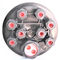 288 Kern FTTH Faser-gemeinsame Optikschließung, große Kapazitätsfaser-Kasten pp. ABS 12tray, 9port mechanisch